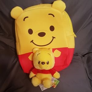 Disney Winnie the Pooh Backpack & Plushy